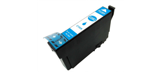 Epson T220XL-220 (220XL) Cyan High Yield Compatible Inkjet Cartridge